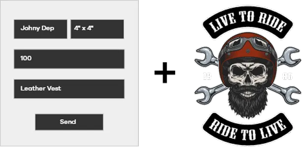 Biker Patches Quote Form